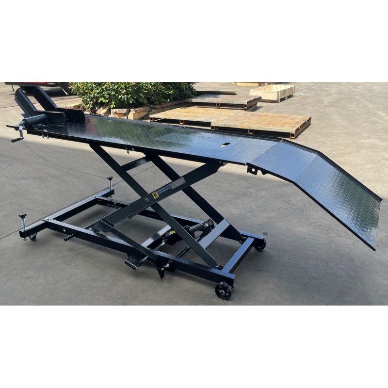 Table élévatrice moto - 450 kg - hydraulique - largeur 66cm