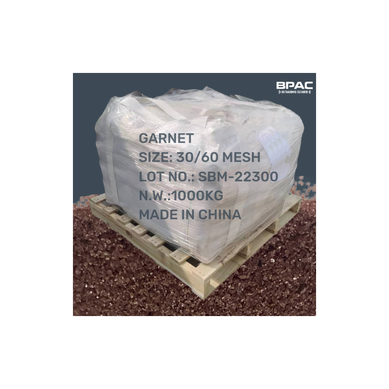 Abrasif Sablage Garnet 30 60 Mesh Pour Sableuse Mobile Palette 1T Abrasif Sablage Garnet 30 60 Mesh Pour Sableuse Mobile Palette 1T