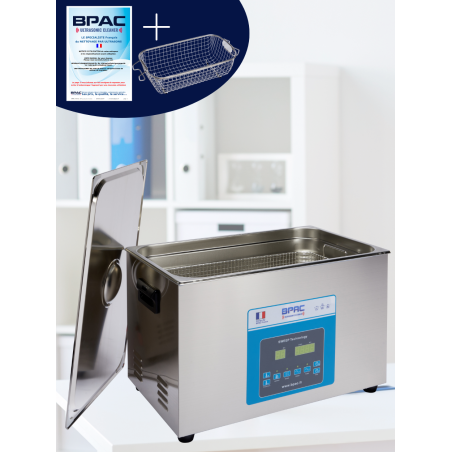 Nettoyeur Ultrasons BPAC Pro 2 Litres - 85W, Fonction Dégazage - Pour Bijoux, Matériel Dentaire, Lentilles