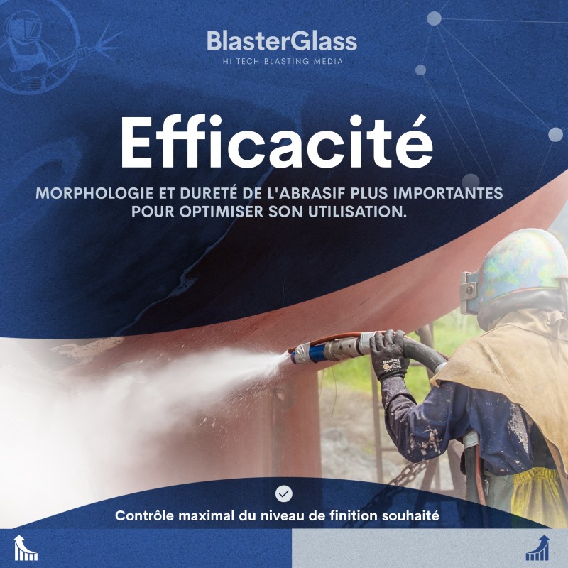Photographie d'un PALETTE 960 KG GRANULAT DE VERRE 600-1200 microns