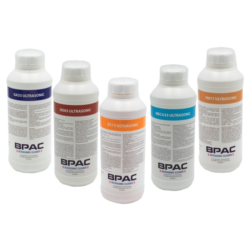 Pack promotion cinq détergents BPAC