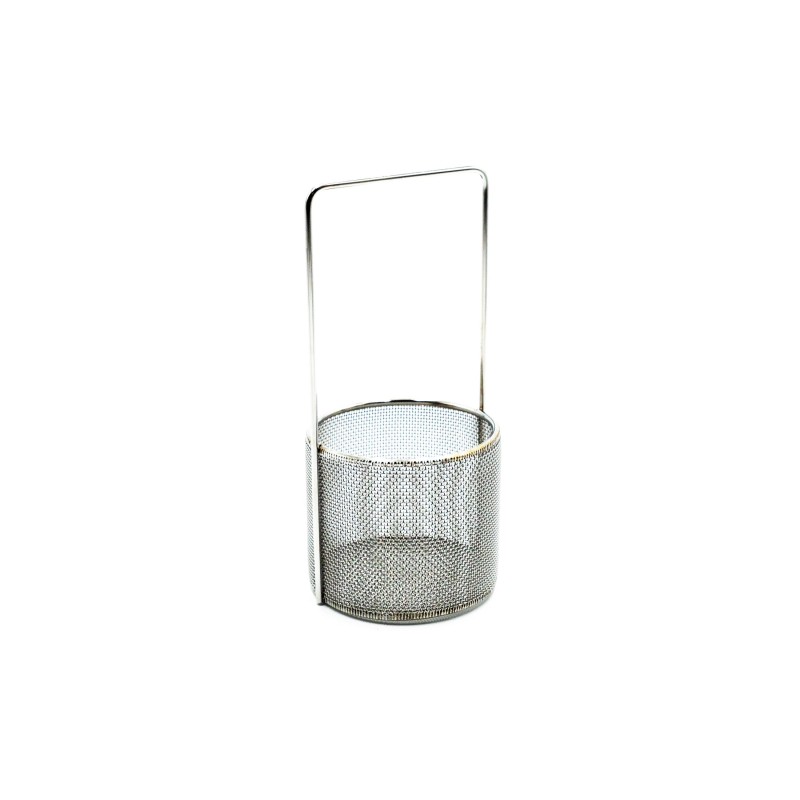 Panier inox rond maille extra fine D78mm