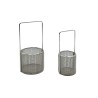 2 paniers rond inox maille extra fine D78mm et D55mm 2 paniers rond inox maille extra fine D78mm et D55mm