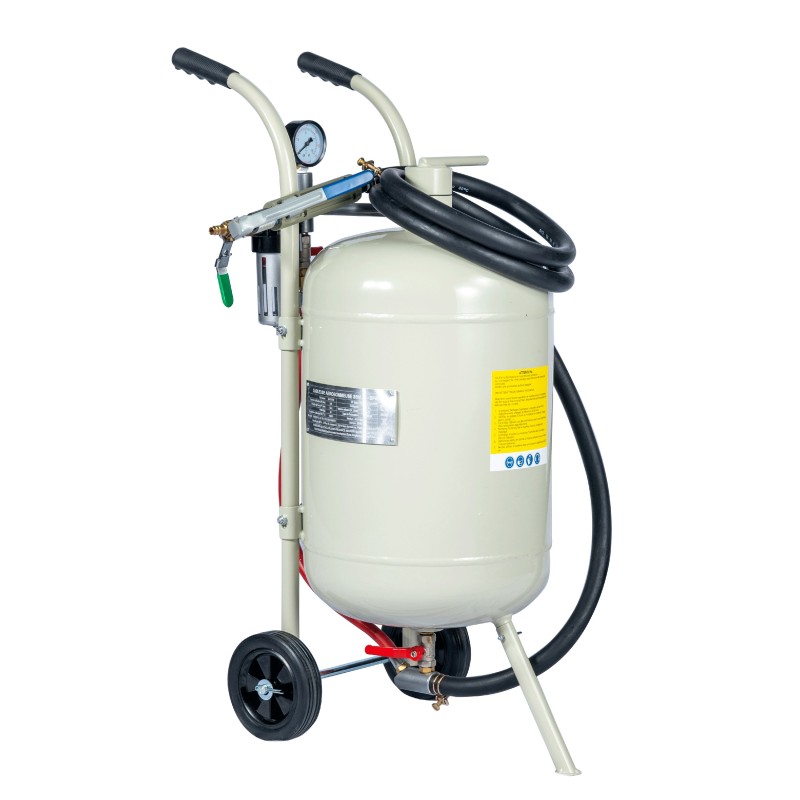 PACK PROMO Sableuse Mobile 40L + compresseur 100L Direct Drive