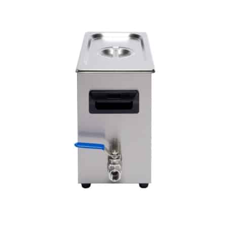 Vanne de vidange pratique pour l'utilisation du Bac ultrasons BPAC 6 litres digital
