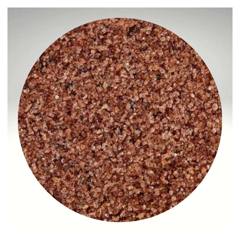 Zoom sur l'abrasif garnet 200mesh