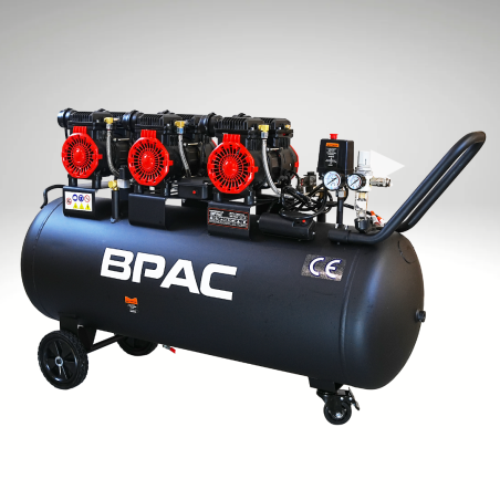 Compresseur d'air 150L 4.5 CV Silencieux BPAC Compresseur d'air 150L 4.5 CV Silencieux BPAC