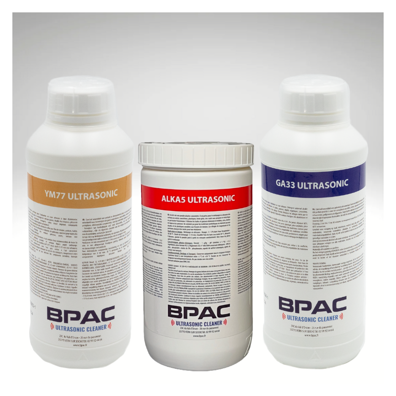 PACK RENOVATION 3 DETERGENTS ALKA5-YM77-GA33 3x1 Litre