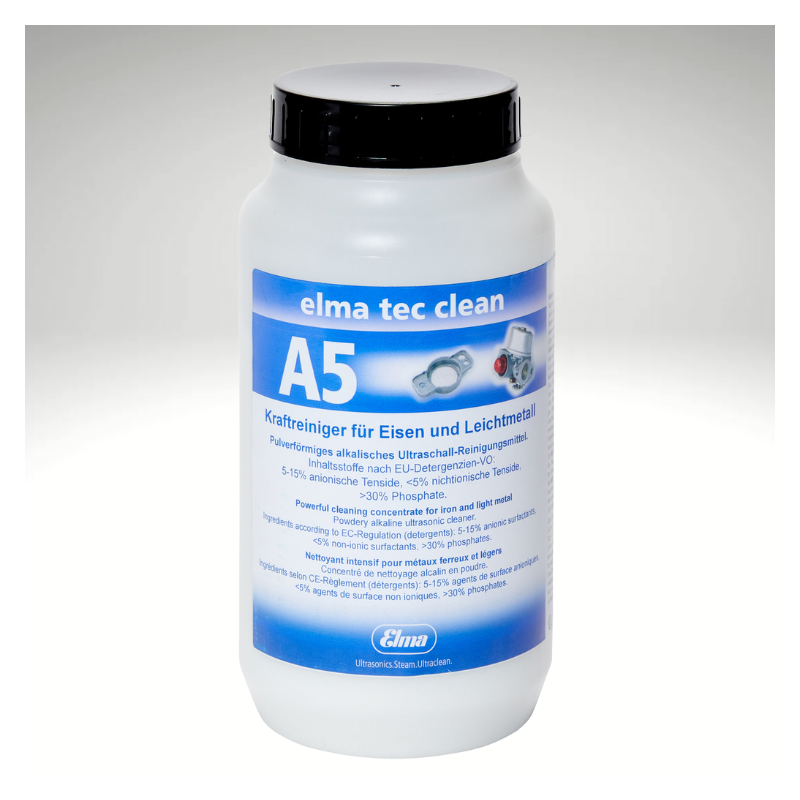 ELMA CLEAN A5 Détergent puissant Alcalin en poudre 0,85 Kg