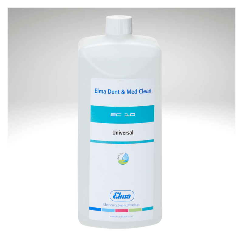 Elma Clean 10, détergent alcalin, vue de face