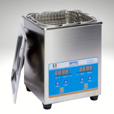 Nettoyeur ultrasons 2 litres digital BPAC Nettoyeur ultrasons 2 litres digital BPAC