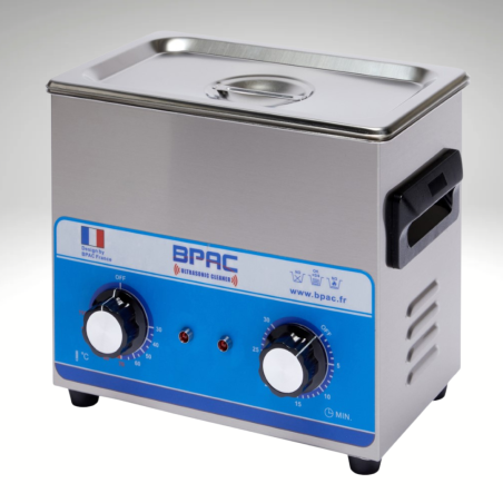 Nettoyeur ultrasons BPAC 3 litres analogique