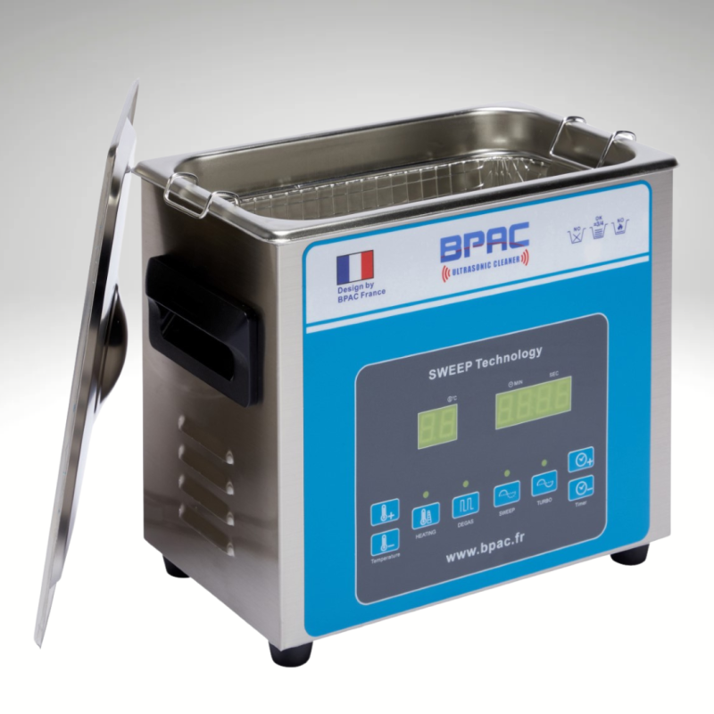 Couvercle et panier fournis avec la cuve pro 3L de chez Bpac