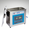 Bac à ultrasons 6L sxeep et degas, vue ouvert, couvercle, panier Bac à ultrasons 6L sxeep et degas, vue ouvert, couvercle, panier