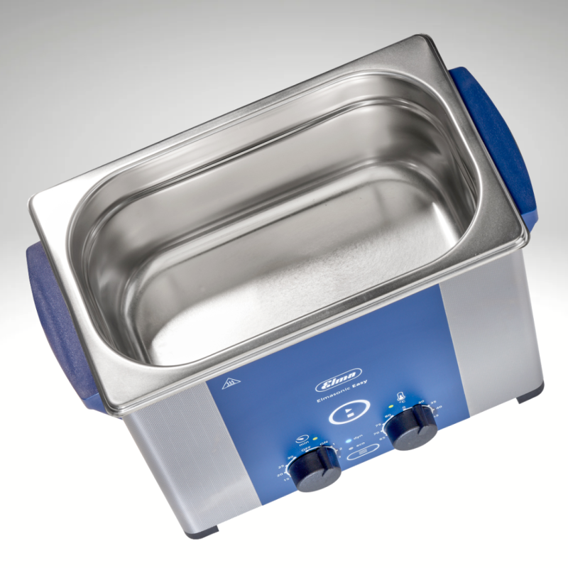 Vue intérieure cuve ultrasons Elmasonic Easy