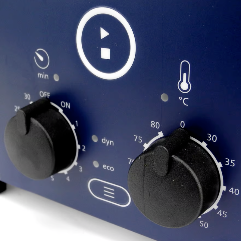 Zoom interface nettoyeur ultrasons Elmasonic Easy