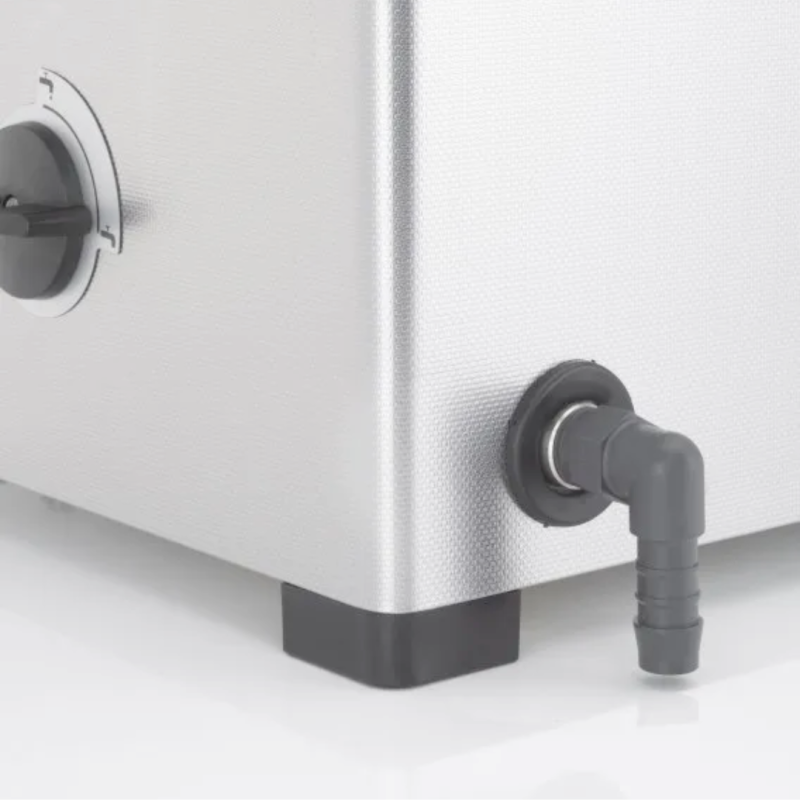 Vanne de vidange d'une cuve à ultrasons ELMASONIC SELECT100 6.8 Litres
