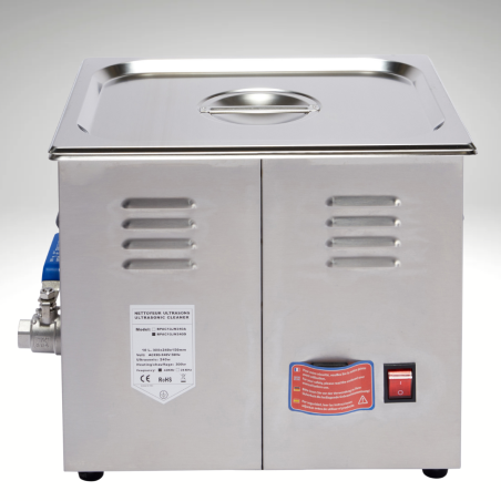 Vue arrière de la cuve BPAC 10 litres digitale Vue arrière de la cuve BPAC 10 litres digitale