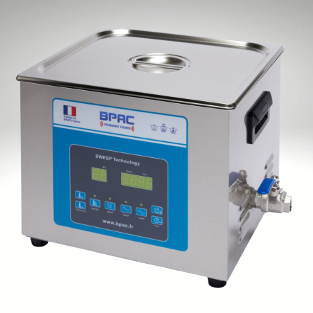 Nettoyeur Ultrasons BPAC 15 litres SWEEP+DEGAS