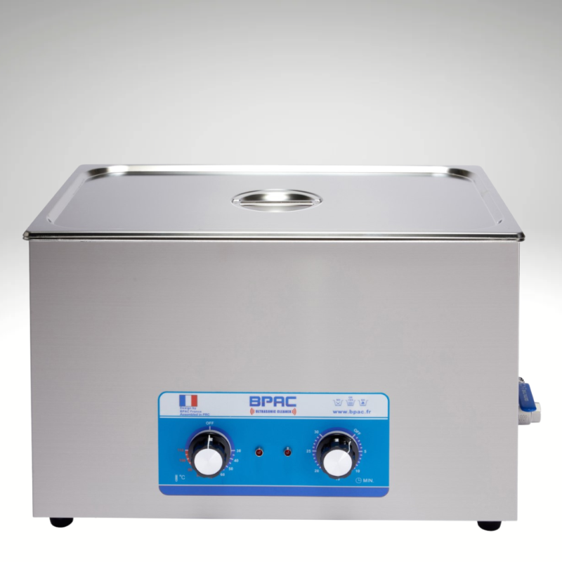 Vue de face du nettoyeur BPAC 30L analogique