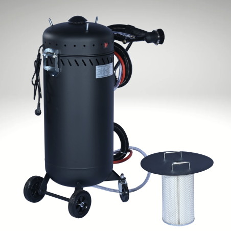 Filtre de la sableuse mobile avec aspirateur 106 litres Filtre de la sableuse mobile avec aspirateur 106 litres