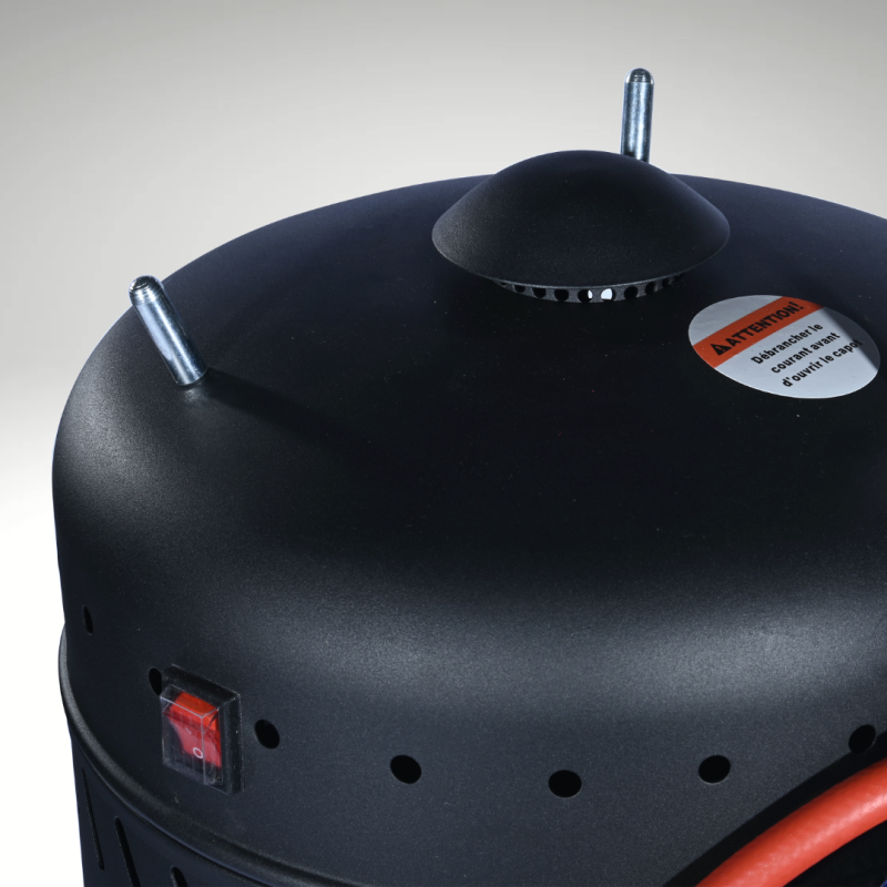 Capot supérieur de la sableuse à pression et aspirateur BPAC