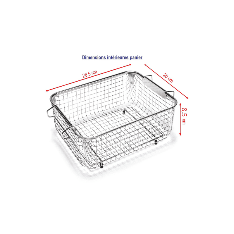 Panier maille standard pour nettoyeur 10L