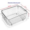 Panier maille standard pour nettoyeur 10L Panier maille standard pour nettoyeur 10L