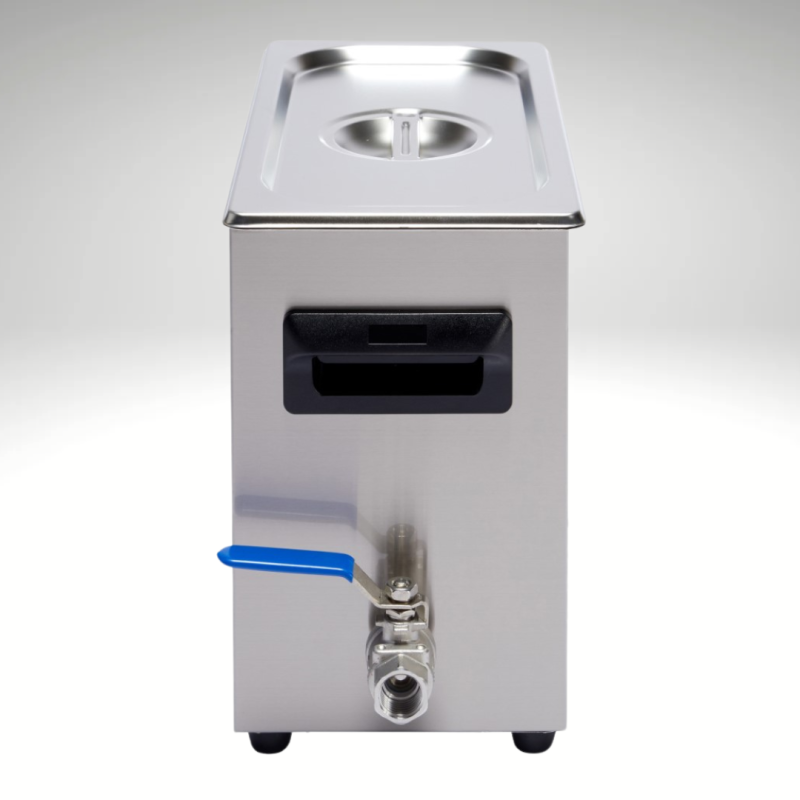 Vanne de vidange pratique pour l'utilisation du Bac ultrasons BPAC 6 litres digital
