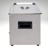 Vue côté nettoyeur à ultrasons BPAC 10 litres digital