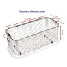 Dimension du panier fourni avec le bac ultrasons 6L SWEEP TURBO DEGAS Dimension du panier fourni avec le bac ultrasons 6L SWEEP TURBO DEGAS