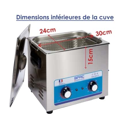 Nettoyeur Ultrasons 10 Litres Analogique - top 2 des ventes