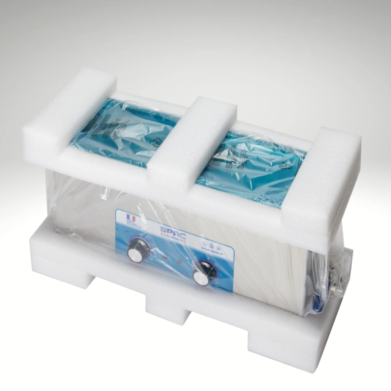 Emballage de la cuve Ultrasons BPAC 20 litres SWEEP+DEGAS