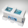 Emballage de la cuve Ultrasons BPAC 20 litres SWEEP+DEGAS Emballage de la cuve Ultrasons BPAC 20 litres SWEEP+DEGAS