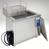 Bac ultrasons BPAC 104L avec panier, couvercle léger et vanne de vidange Bac ultrasons BPAC 104L avec panier, couvercle léger et vanne de vidange