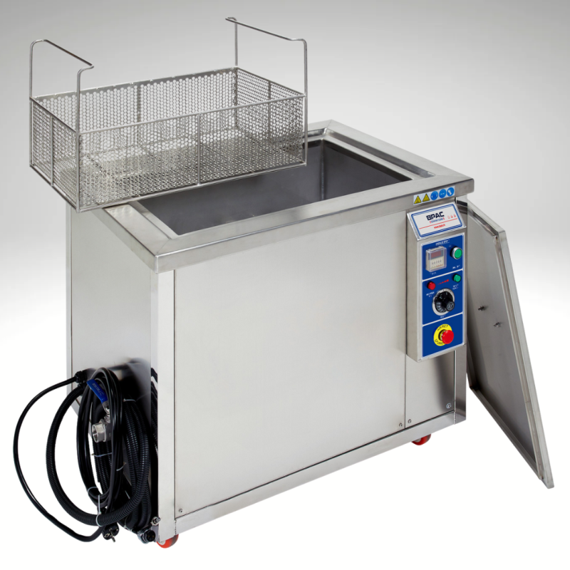 Cuve ultrasons 156 litres 28khz et panier renforcé
