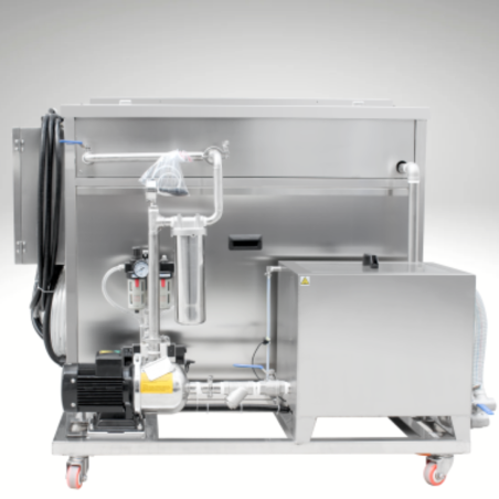 Vue de dos Nettoyeur Ultrasons Industrie 360 litres Vue de dos Nettoyeur Ultrasons Industrie 360 litres