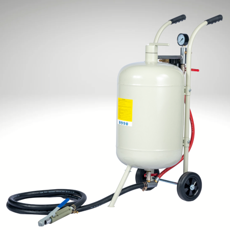 Sableuse à pression avec poignée à gâchette 40 litres Sableuse à pression avec poignée à gâchette 40 litres