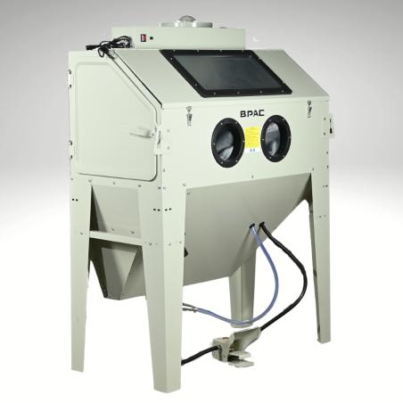 Cabine de Sablage professionnelle 420 L avec dépoussiéreur- Microbilleuse