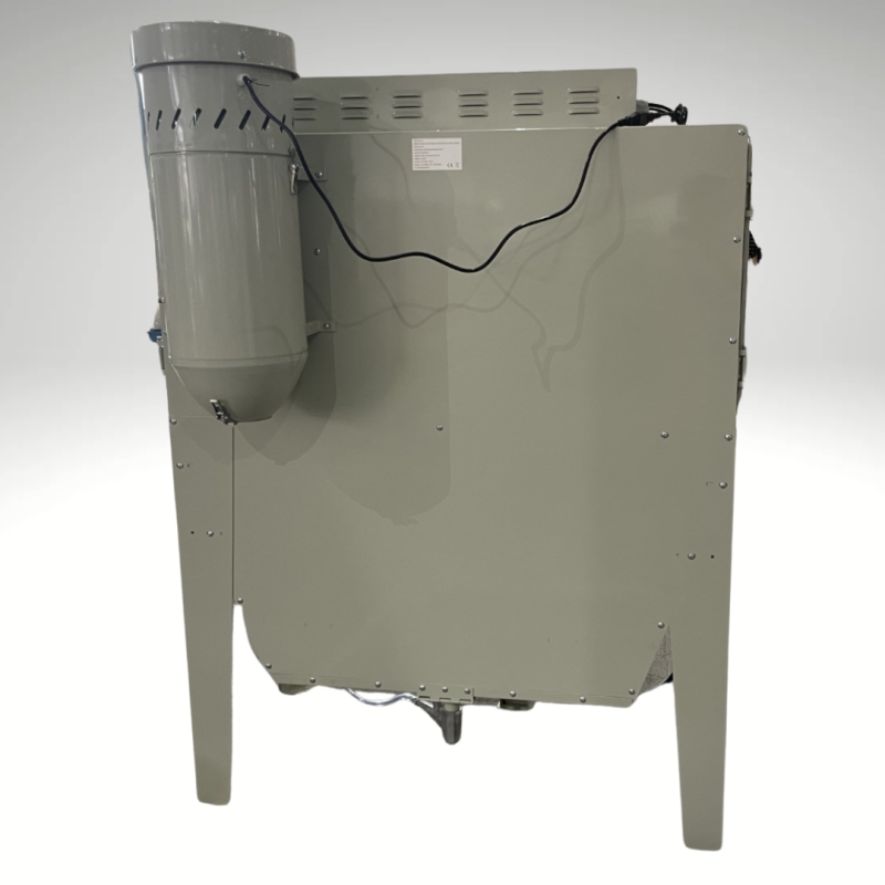 Cabine de sablage professionnelle 420 l - vue de dos