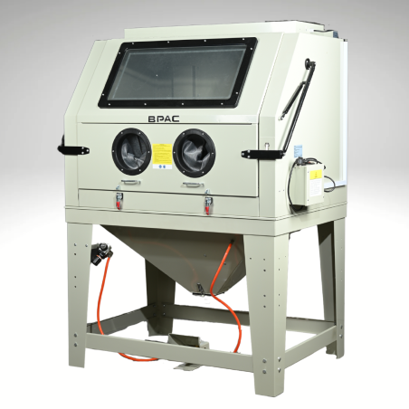 Cabine de Sablage professionnelle 990 L avec dépoussiéreur - Microbilleuse