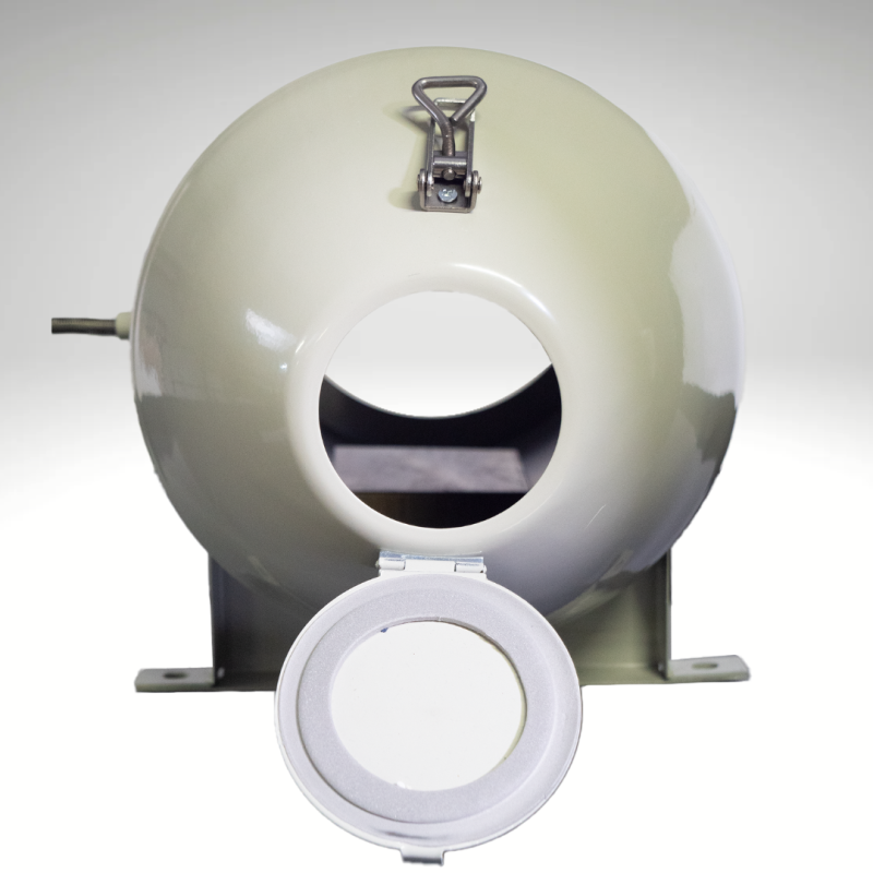 Zoom sur le dépoussiéreur de la cabine de sablage 220 litres