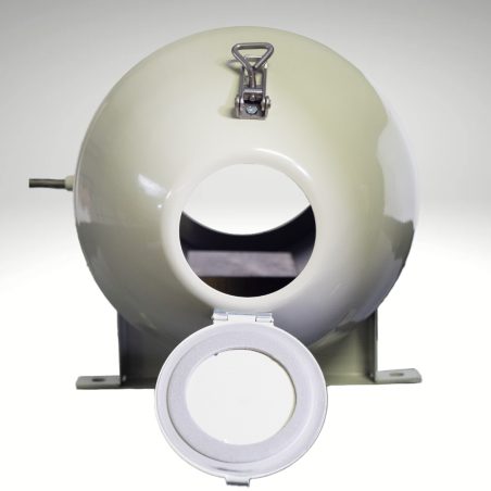 Zoom sur le dépoussiéreur de la cabine de sablage 220 litres Zoom sur le dépoussiéreur de la cabine de sablage 220 litres