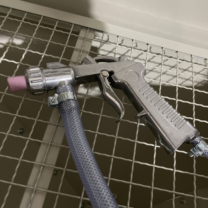 Pistolet cabine de sablage 220 litres