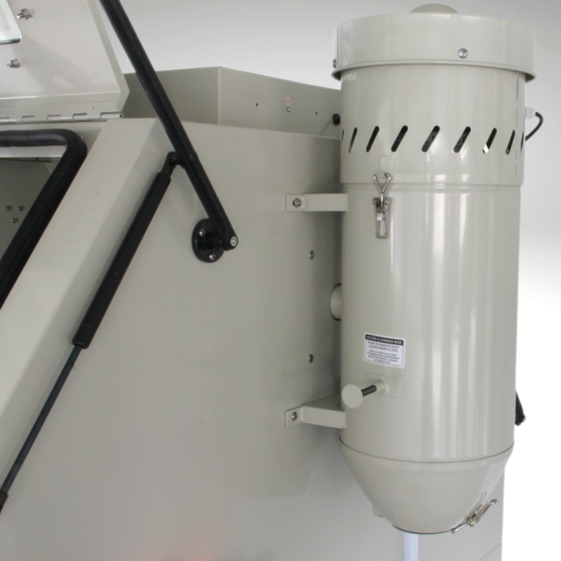 Cabine de microbillage 1200L et son dépoussiéreur