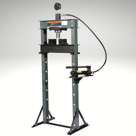 Presse hydraulique 20T avec pompe manuelle d'assistance hydraulique