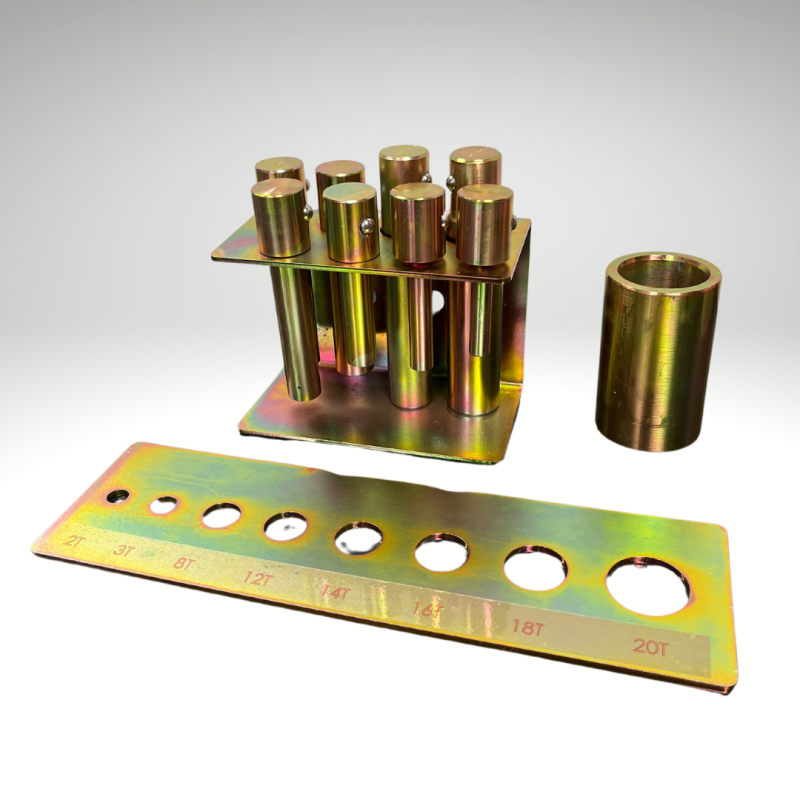 Support + poinçons de pressage