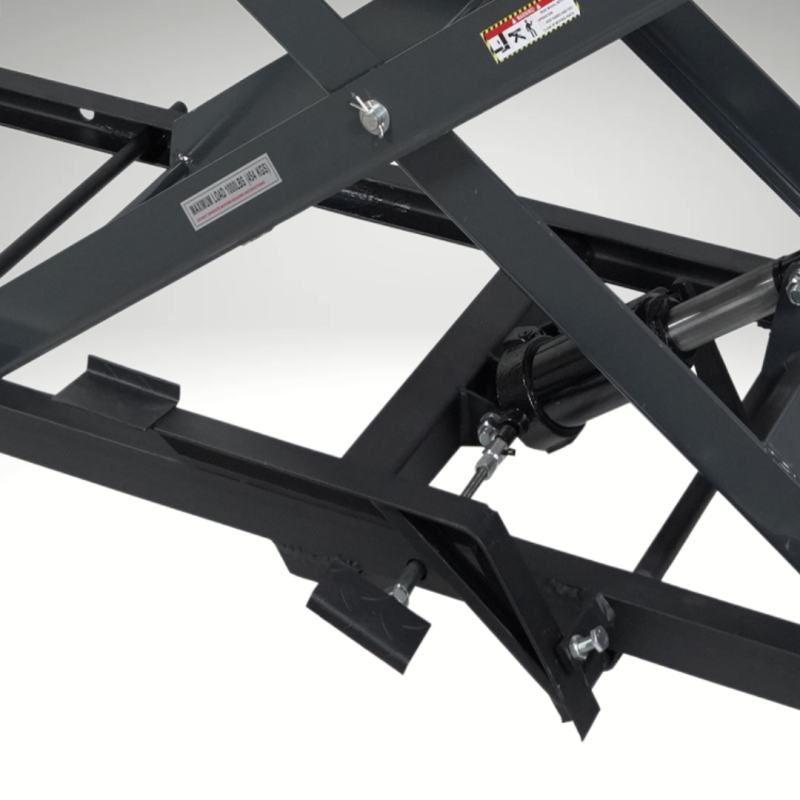 Pédale de la table élévatrice moto 450kg