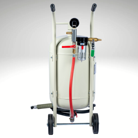 Sableuse Mobile BPAC, vue de dos, 40 Litre