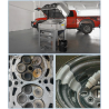 Cabine vapor blasting 420 litres BPAC exemples